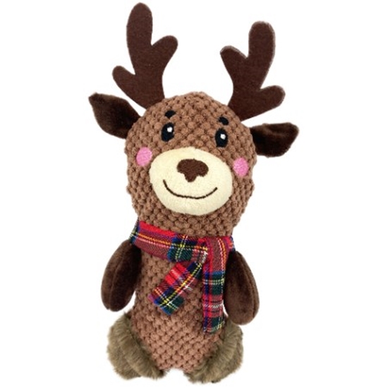 Picture of Bubimex Christmas Reindeer Plush Toy | Festive Dog Toy